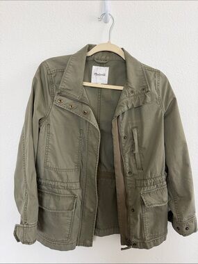 Madewell Olive Utility Jacket